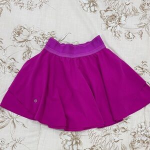 Lululemon Athletica Magenta Skater Skirt
